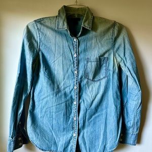 J CREW Denim Shirt, size 6